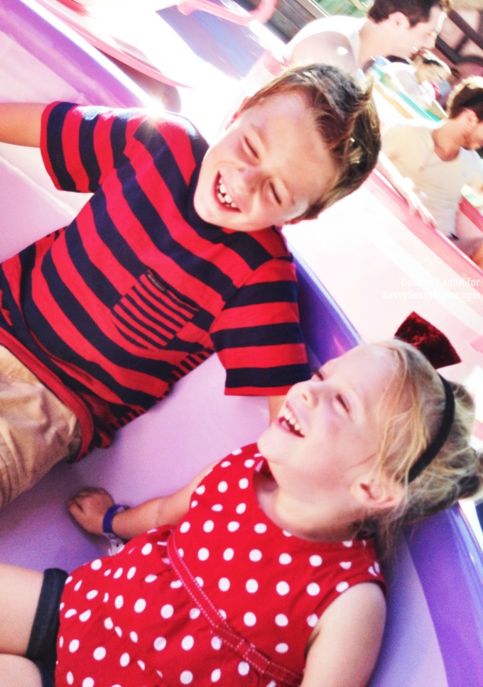 Happy Kids at Disneyland