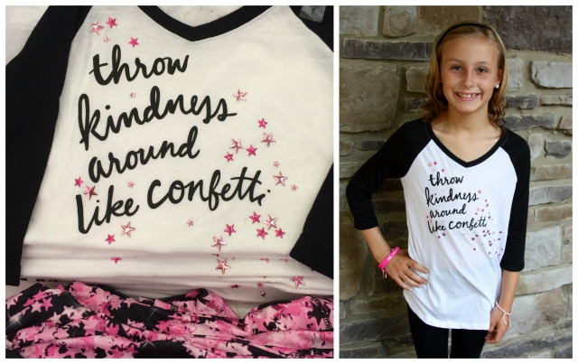 Kindness Tee for Girls from Justice