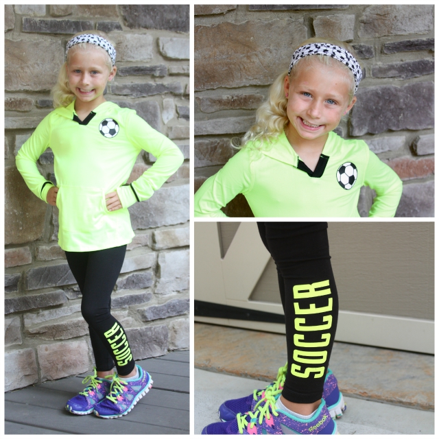 Play Like a Girl Soccer Outfits from Justice