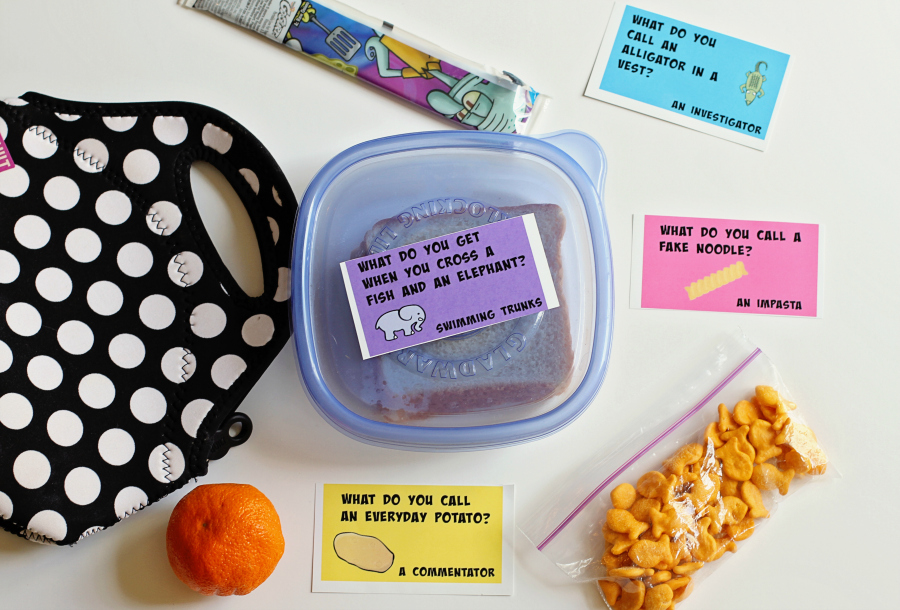 Printable Lunch Box Jokes for Kids (FREE!)
