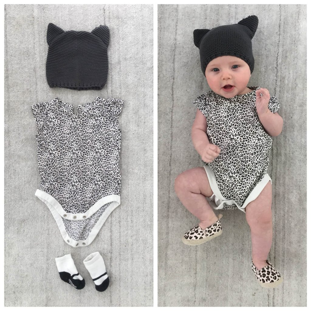DIY Baby Cat Halloween Costume