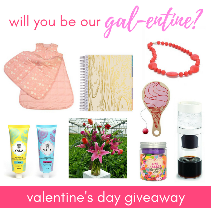 Will you be our gal-entine? (Valentine Giveaway)