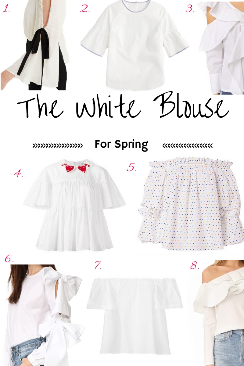 White Blouse Refresh For Spring