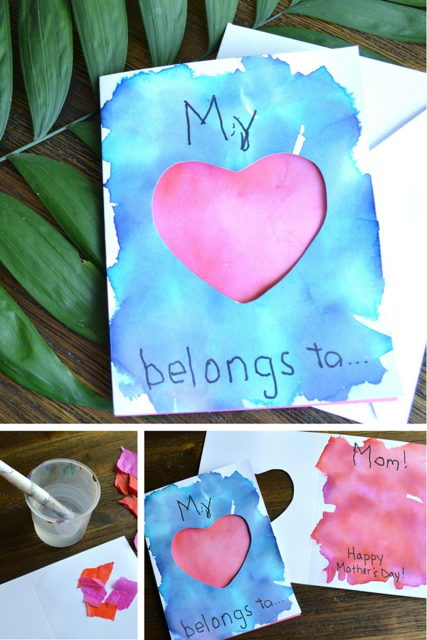 DIY Mother's Day Card - Mother's Day crafts