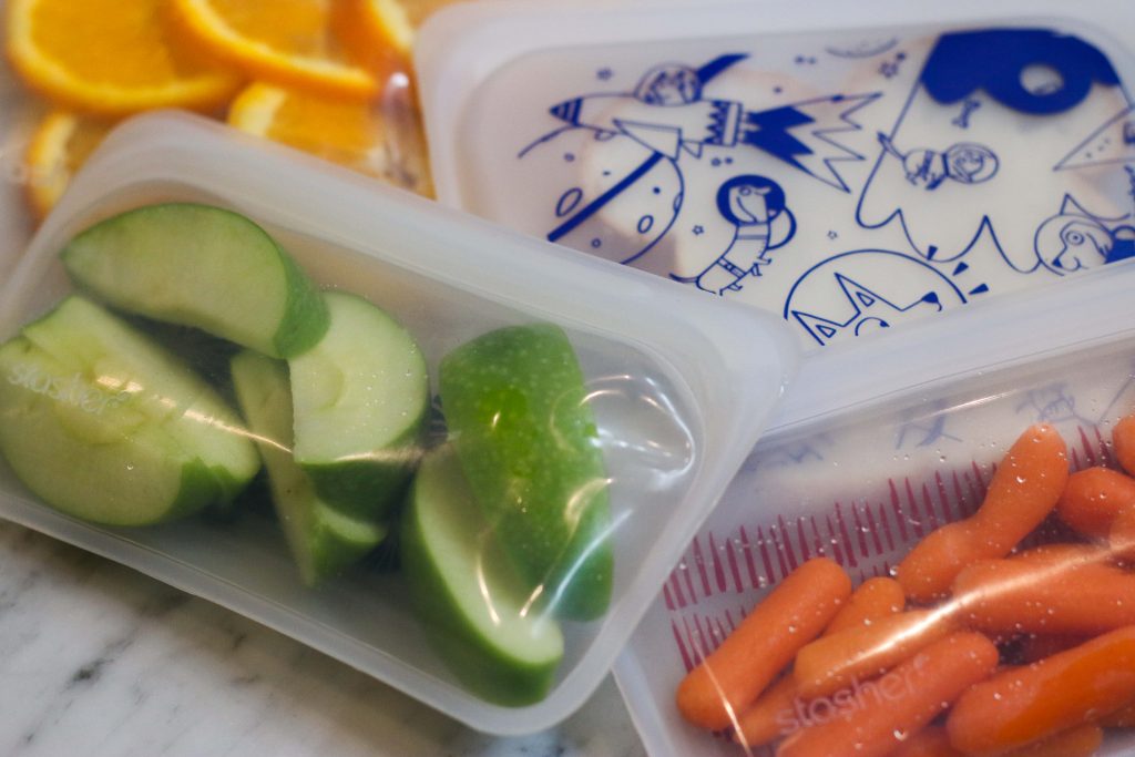 Stashers Snack Bags for eco-friendly lunchbox options