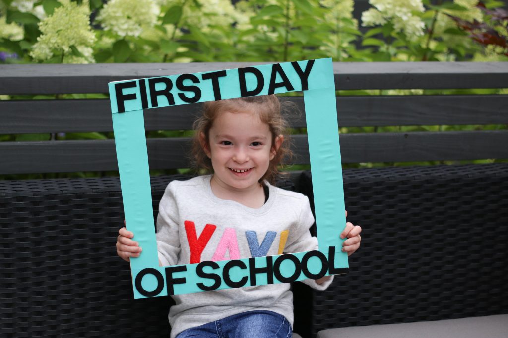 First day of school Frame