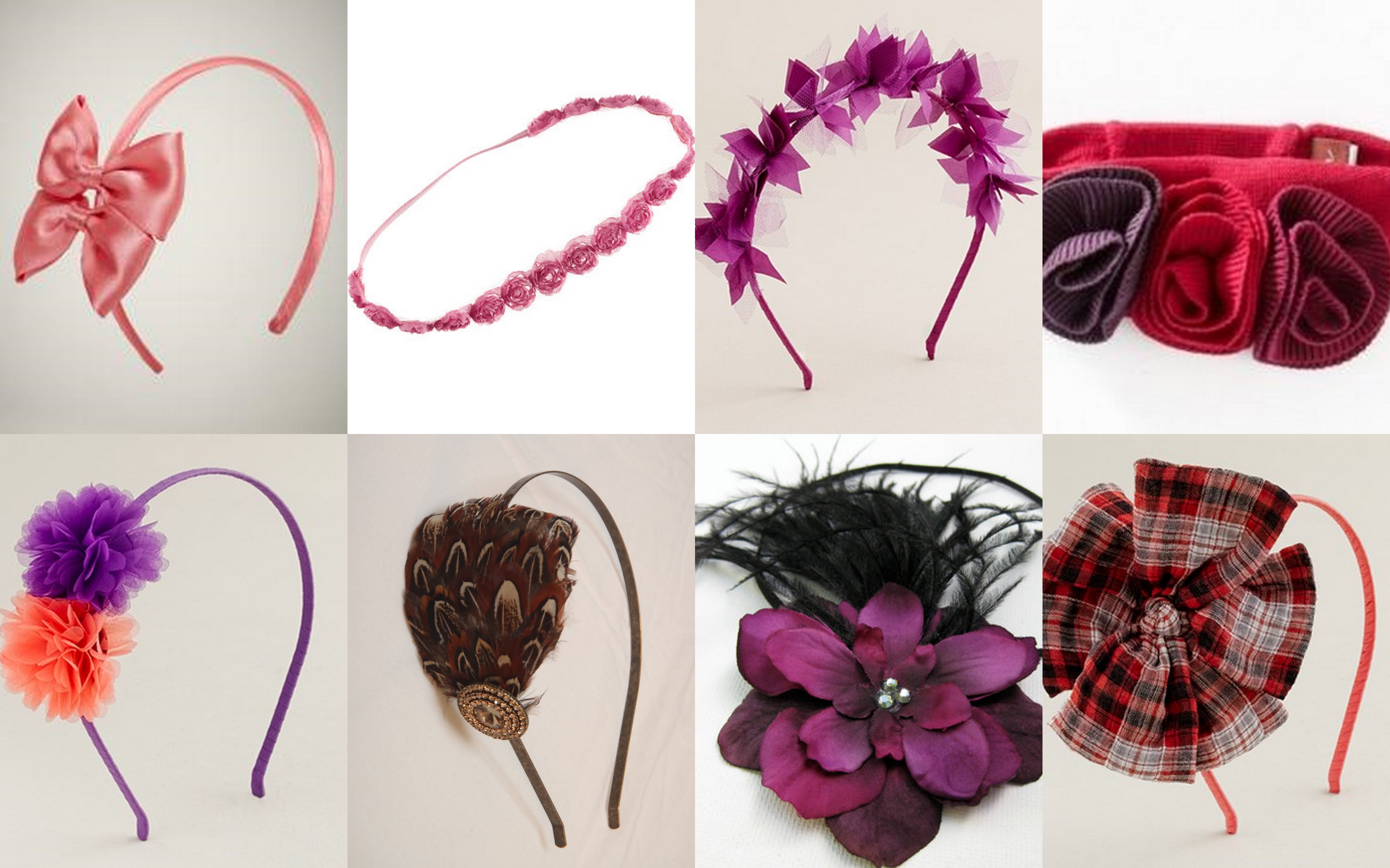 8 holiday headbands for girls - Savvy Sassy Moms