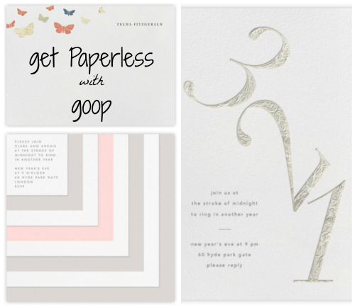 goop for Paperless Post
