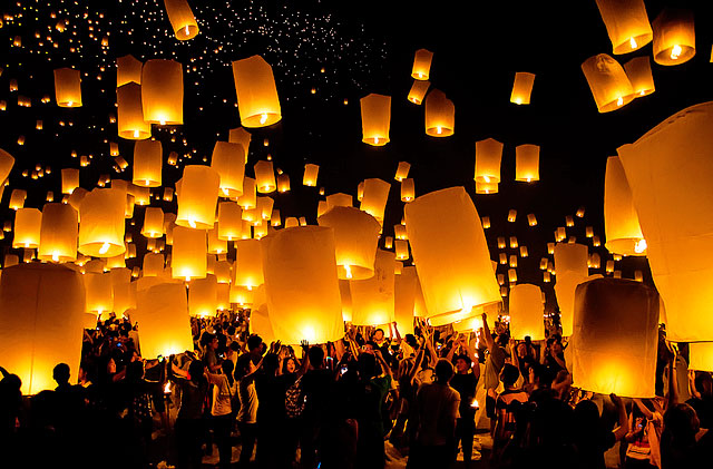 Thailand Lantern festival