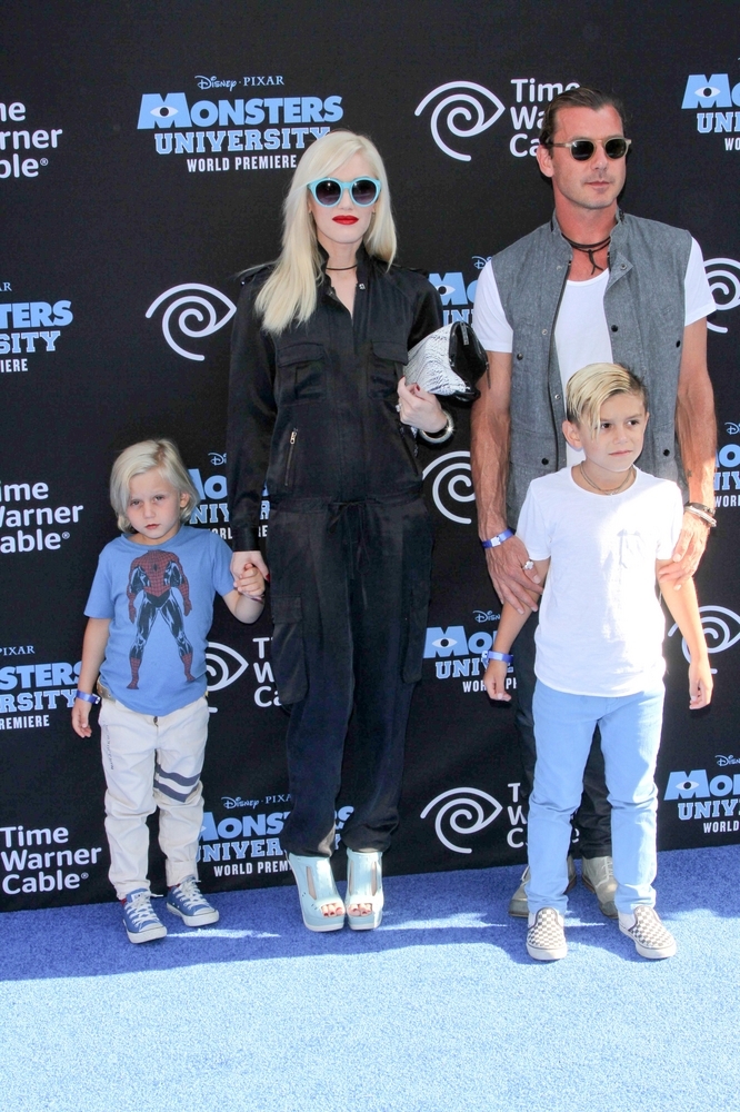 Gwen Stefani and kids
