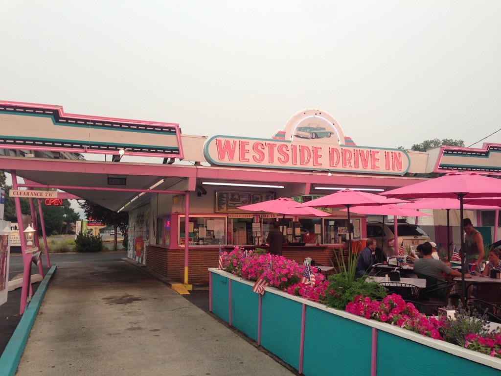 Pink, green and delicious at the Westside Diner