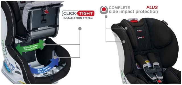 ClickTight Britax Convertible Car Seat