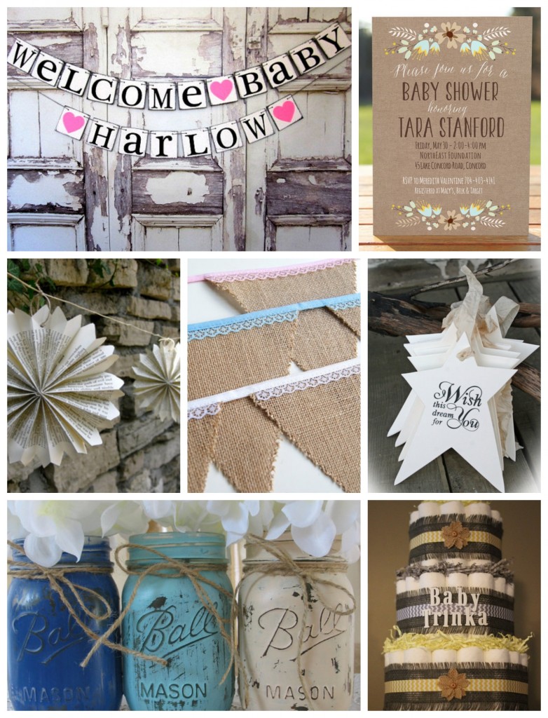 Rustic Baby Shower