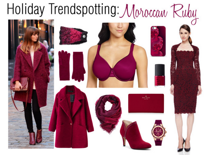 Holiday Fashion Trends Moroccan Ruby