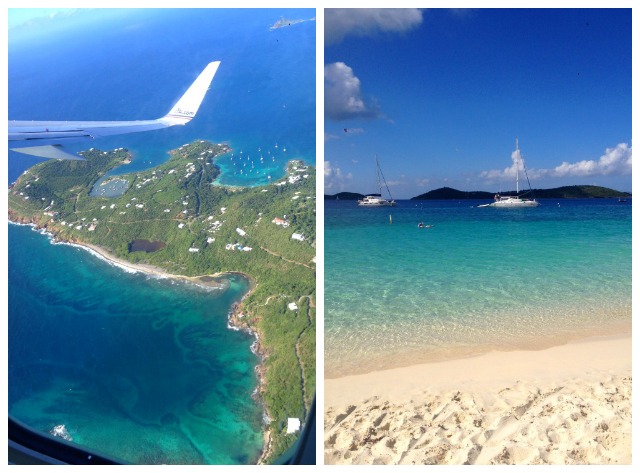 Turquoise Blue Water US Virgin Islands St John Caneel Bay Family Travel