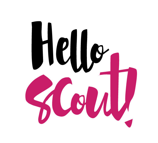 Savvy Sassy Moms Hello Scout! Logo