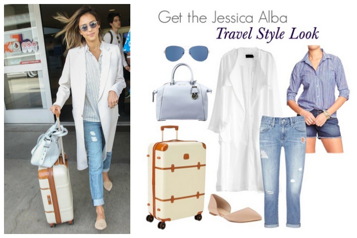 Jessica Alba Travel Style