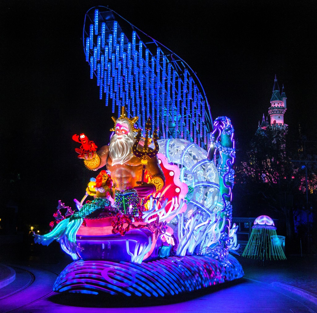 Disneyland's new Light the Night Electric Parade