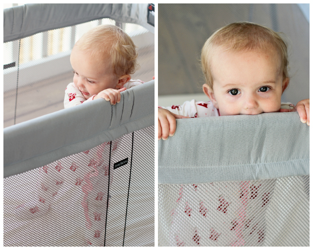 babybjorn travel crib used