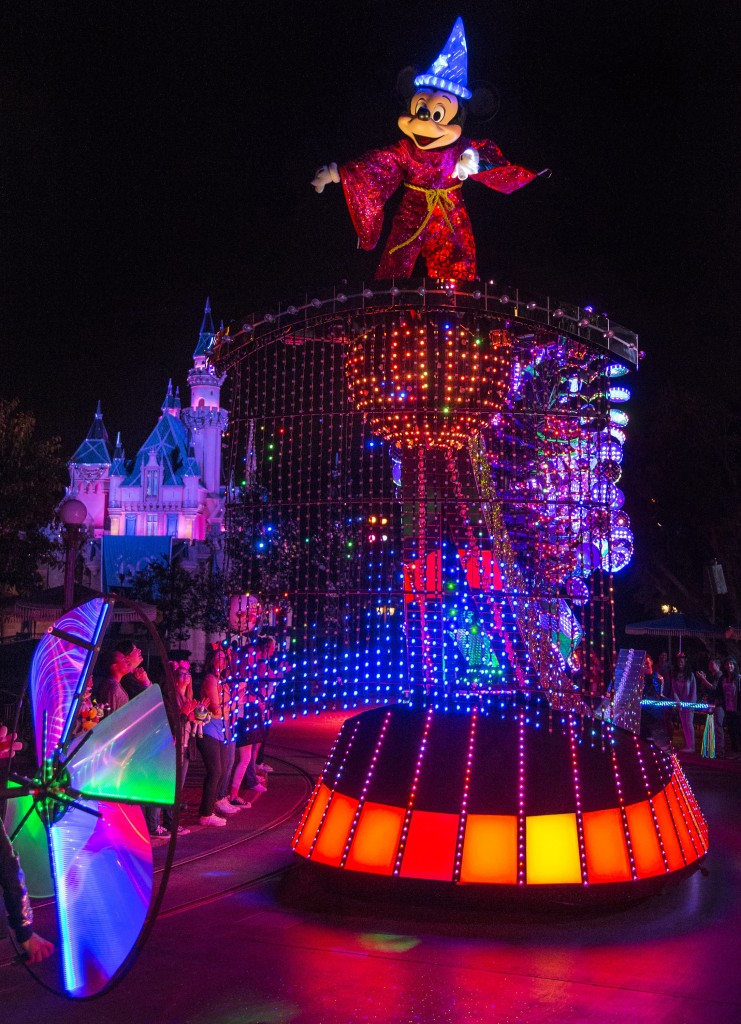 Disneyland's New 50th Birthday Celebration Electrical Parade