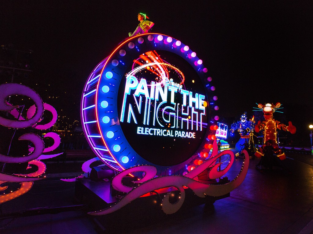 Disneyland's new Paint the Night Electrical Parade