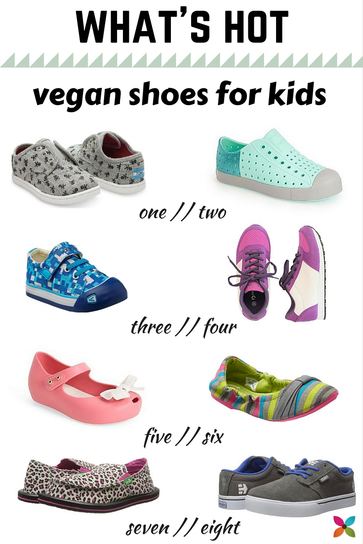 The coolest vegan shoes for kids 