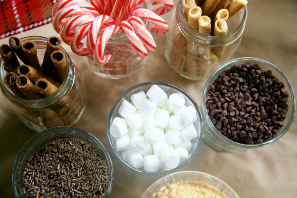 Yummy Hot Chocolate Bar Toppings