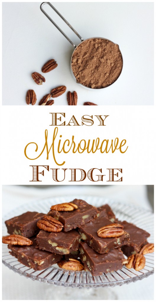 Easy Microwave Fudge Recipe
