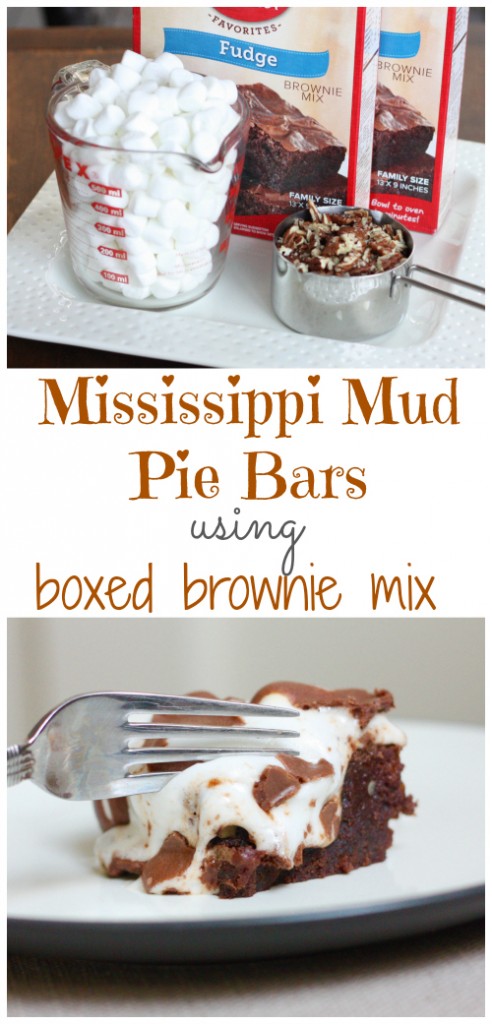 Mississippi Mud Pie Bars