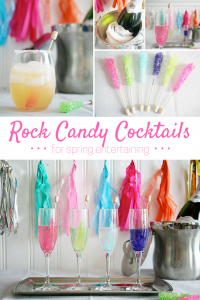 Rock Candy Cocktail recipes for spring