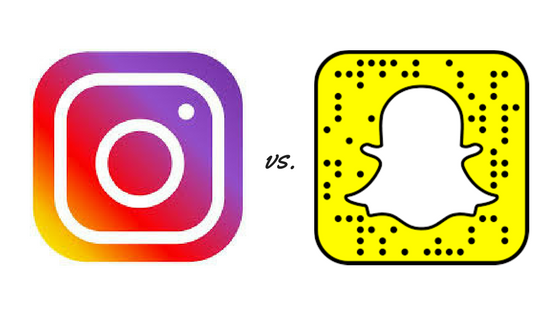 instagram vs snapchat
